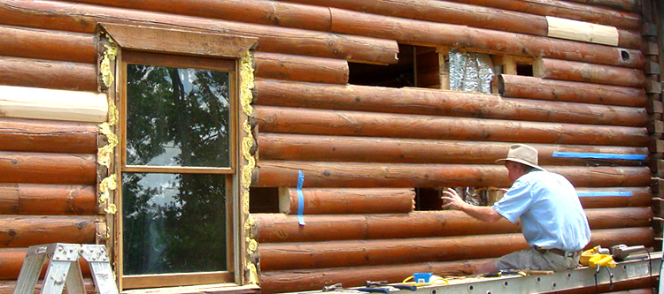 Log Home Repair Knox County, Kentucky