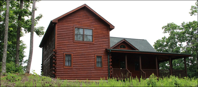 Professional Log Home Borate Application  Knox County, Kentucky